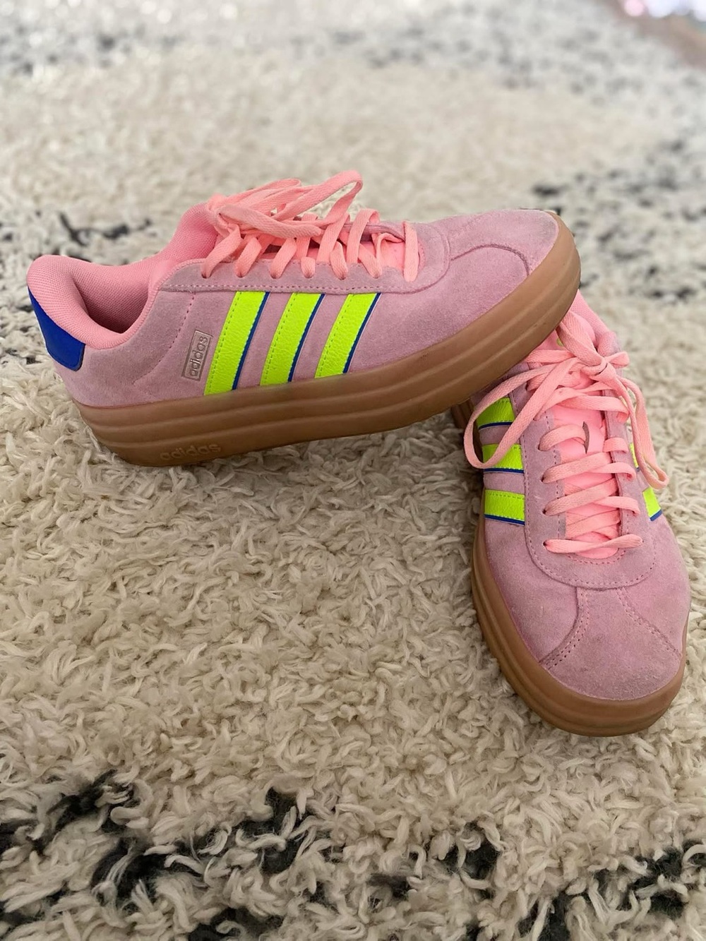 Adidas VL Court Bold platforms size 7.5 women’s